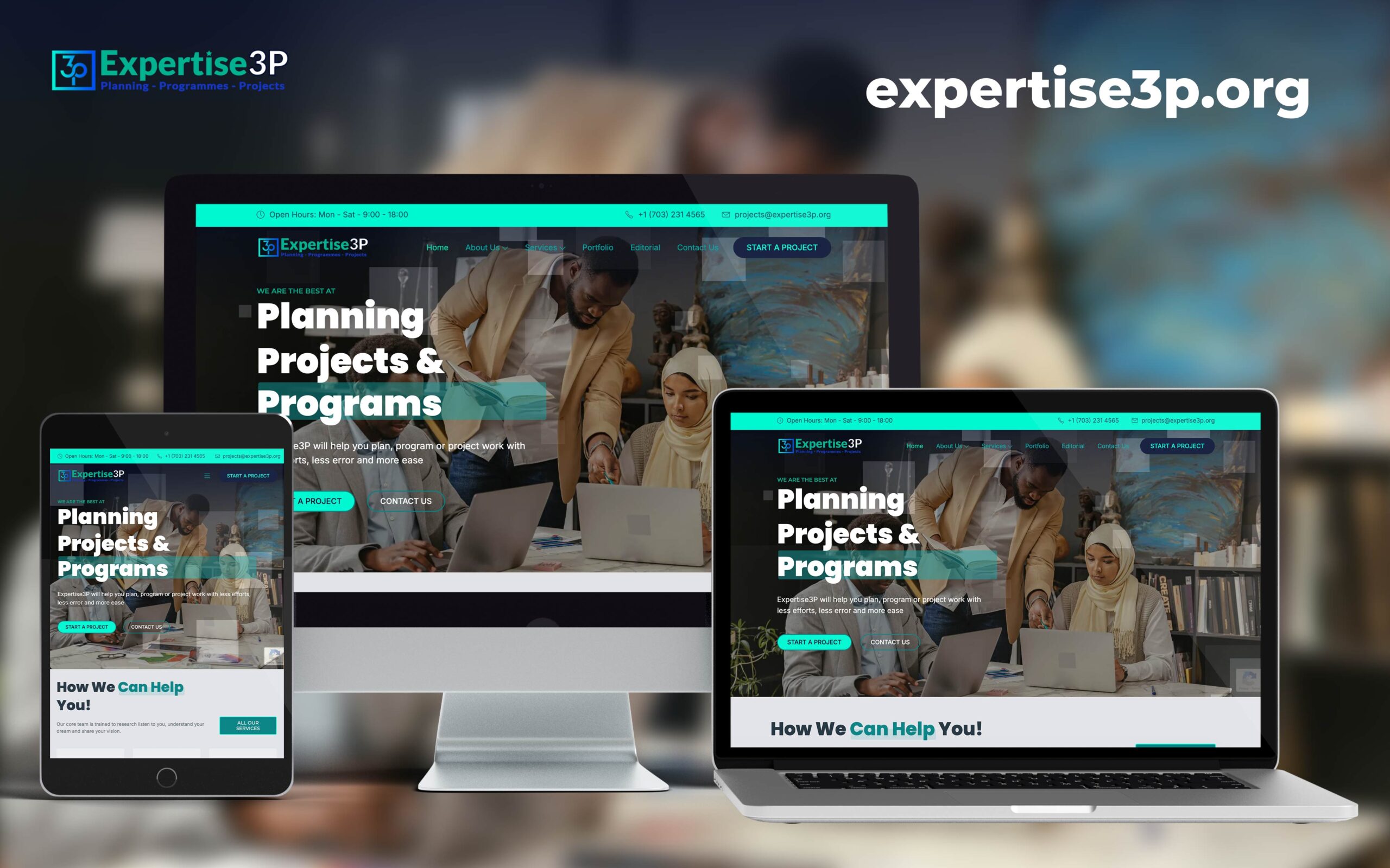 Expertise3p Website Development